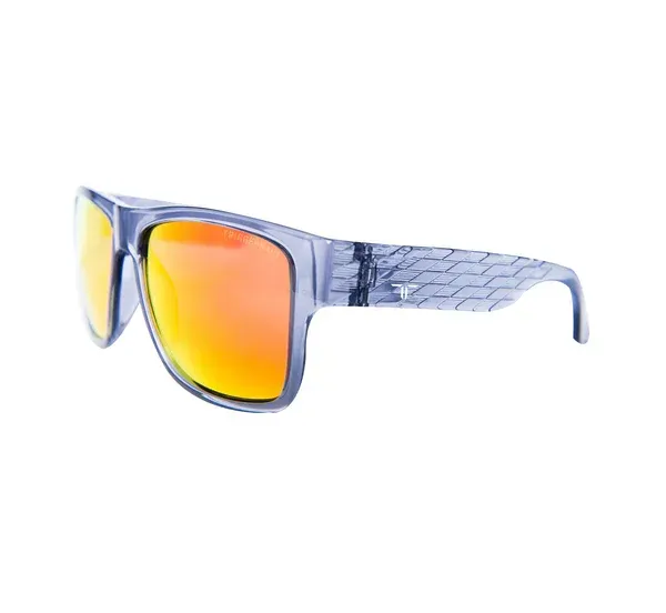 TRIGGERNAUT Harper Pro "Crystal Grey" with Polarized "REVO Red/Orange" Lenses