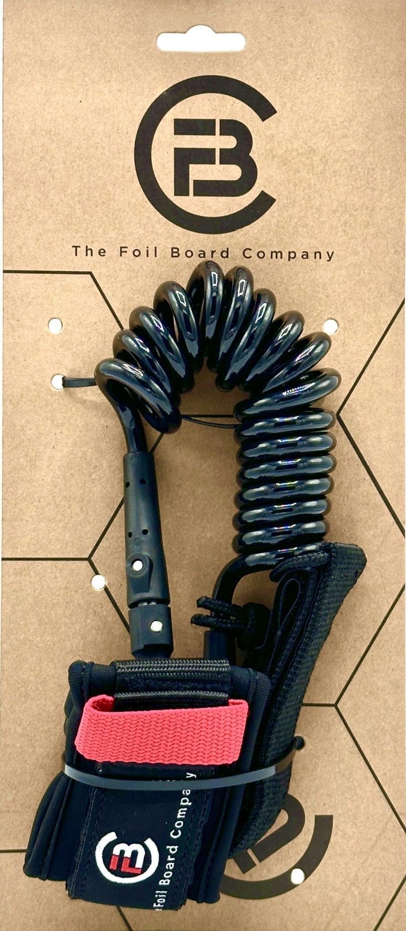 FBC Wing Wrist Leash Coiled